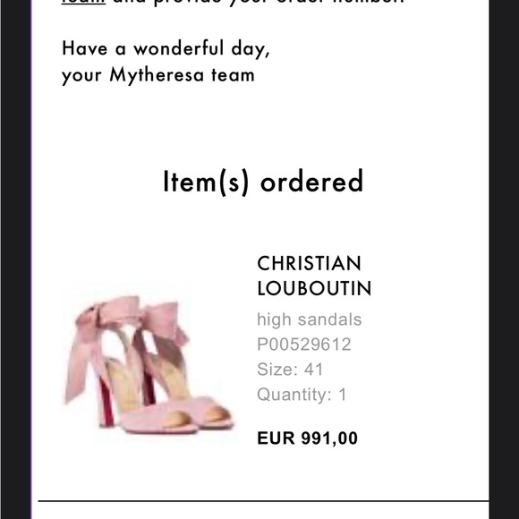 Authentic Christian Louboutin Suede Pink High Sandal size 41 - Picture 15 of 15